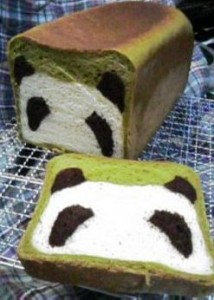 pane a forma di panda
