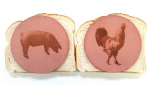 mortadella incisa